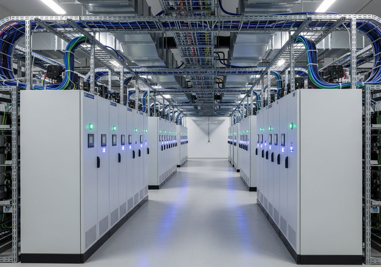 Batteriespeicher: technische Darstellung