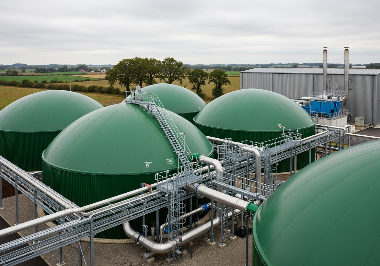 Biogasanlagen: technische Darstellung